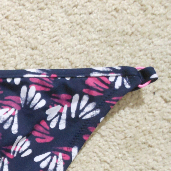 J CREW Block Print Ring Hipster Bikini Bottom M - Picture 5 of 5